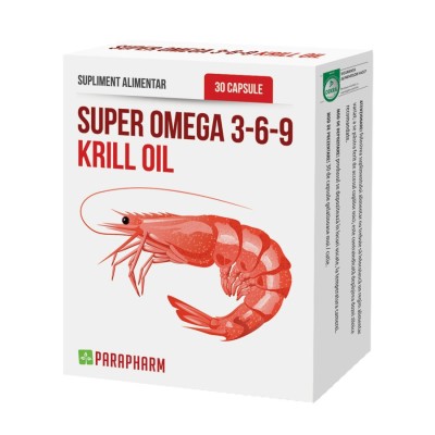 Supliment alimentar Super Omega 3-6-9, Parapharm, 30 capsule foto