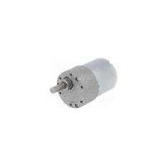 Motor DC, 12V DC, 5.5A, 1600rot./min, POLOLU, 6.3:1 METAL GEARMOTOR 37DX50LMM 12V