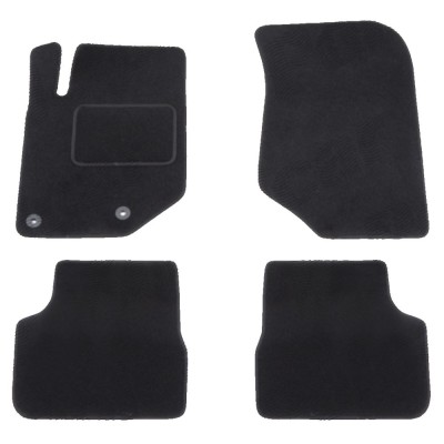 Set covorase auto mocheta Velor OPEL CORSA/-e F, 06.2019-12.2023, negru, foto