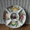 Platou ceramica, model cu fructe