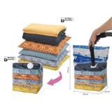 Sac Depozitare Haine, Cub cu Vid, Dimensiuni 90x110x45cm, Transparent, Plastic PP, Oem