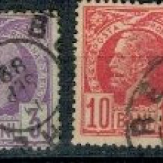 1885-89 - Vulturi, serie stampilata