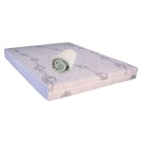 Set Saltea ortopedica, Saturn Memory Plus Comfort 140x200x20cm, cu spuma poliuretanica HR, memory foam 4 cm, husa detasabila tricot, hipoalergenica, f, Cu Memory Foam, 160x200