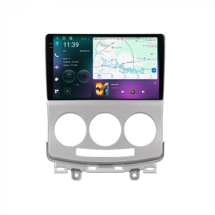 Navigatie dedicata cu Android Mazda 5 2005 - 2010, 12GB RAM, Radio GPS Dual