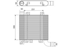VALEO 818398 Intercooler, compresor