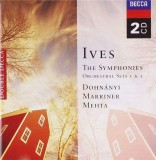 Ives: Symphonies &amp; Orchestral Sets 1 &amp; 2 | Charles Ives, Neville Marriner, Zubin Mehta, Cleveland Orchestra, Christoph von Dohnanyi, Los Angeles Philh, Clasica