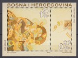 BOSNIA HERTEGOVINA 2000 NOUL MILENIU BLOC MNH, Nestampilat