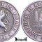 1894, 10 Centimes - Leopold al II-lea - Regatul Belgiei - inscripție franceză