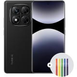 Telefon mobil Xiaomi Redmi Note 14 Pro, 8GB RAM, 256GB, 5G, Midnight Black + Xiaomi High-capacity gel pen