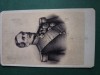 Fotografie atelier FRANTA -PARIS , Napoleon al III lea ,dimensiuni 11 cm x 6 cm