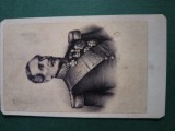 fotografie atelier FRANTA -PARIS , Napoleon al III lea ,dimensiuni 11 cm x 6 cm