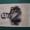 fotografie atelier FRANTA -PARIS , Napoleon al III lea ,dimensiuni 11 cm x 6 cm