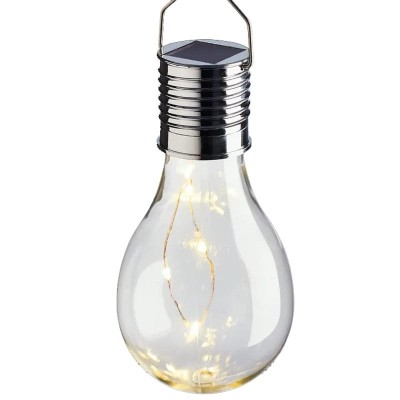 Lampa solara LED, ideala pentru ghirlande luminoase, IP44, 8h autonomie foto