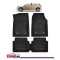 Covorase Auto TeamCar&reg;Tip Tavita Compatibile Opel Astra H (2004-2014) Negru Material Rezistent
