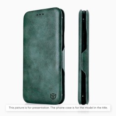 Husa 360&deg; Samsung Galaxy S26 Plus Asteroid GSM Safe Wallet Plus, verde