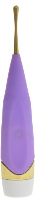 Vibrator Alice cu 2 Capete de Schimb Silicon Lila Passion Labs foto