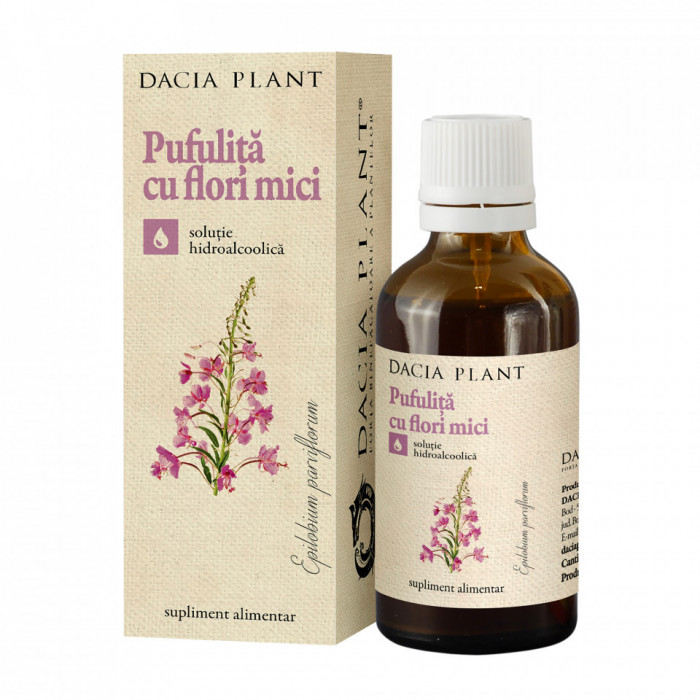 Tinctura pufulita cu flori mici 50ml dacia plant