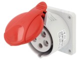 Conector alimentare AC trifazate 16A 400VAC IP54 - SEZ DK