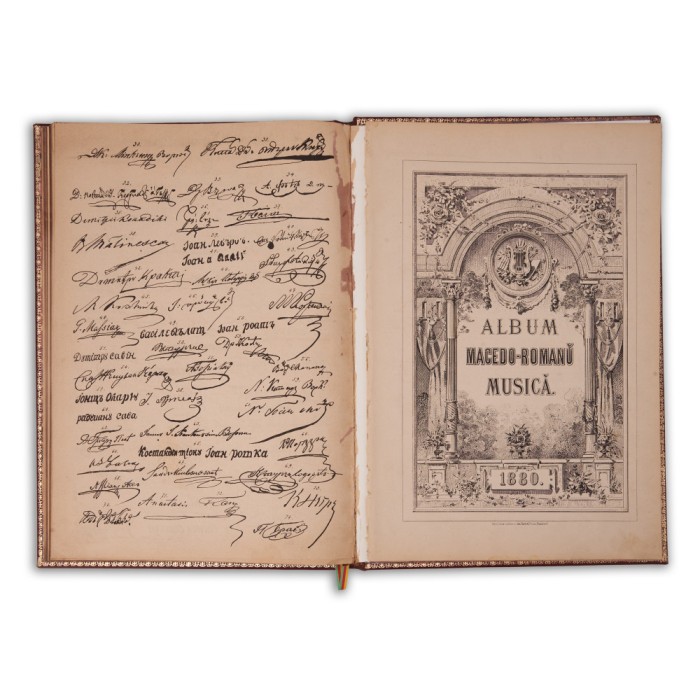 V. A. Urechia, Album macedo-rom&acirc;n, 1880