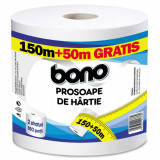 Prosoape Bucatarie Din Hartie, Bono, 2 Straturi, 150 m + 50 m