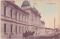 CP Lugoj Lugos Palatul Justitiei ND(1910) foto