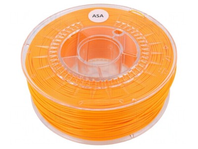 Filament ASA 1,75mm Portocaliu Deschis 1kg foto