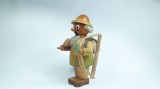 m Figurina de lemn padurar, lucrata manual