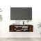 vidaXL Dulap TV suspendat, stejar fumuriu 100x30x26,5 cm lemn compozit 826360