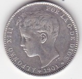 SPANIA 1 PESETA 1901