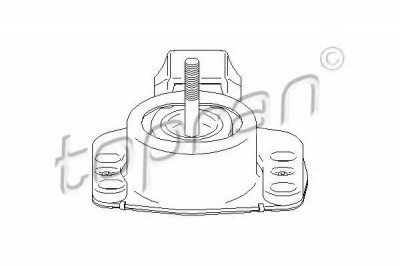 Suport motor OPEL MOVANO caroserie (F9) (1999 - 2010) TOPRAN 207 756 foto