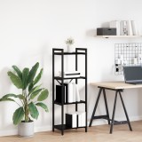 VidaXL Bibliotecă Stejar negru 40 x 30 x 118 cm Lemn compozit