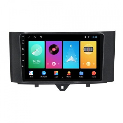 Navigatie dedicata cu Android Smart Fortwo 2011 - 2014, 1GB RAM, Radio GPS Dual foto