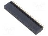 Conector şiruri pini tată 40 PIN 2,54mm aurit THT SAMTEC