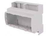 Carcasă pentru șină DIN 90.5mm x 106.3mm x 62mm gri