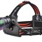 Lanterna Frontala LED Laser 30W Zoom Telescopic 3 Acumulatori 18650 Incarcare USB