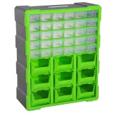 Cumpara ieftin DURHAND Organizator pentru Atelier, Dulap Verde pentru Scule și Accesorii, 38x16x47.5cm | Aosom Romania