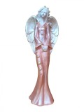 Cumpara ieftin Statueta decorativa, Inger, Roz, 33 cm, DVAN0045-2G