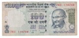 Bancnota 100 rupees 2013 - India