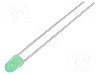 Dioda LED, 2,9mm, verde, 20mcd, 20mA, 2,2...2,6V, LUMEX - SSL-LX3044PGD