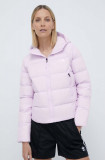 Cumpara ieftin The North Face geaca de puf femei, culoarea violet, de iarna, NF0A3Y4RPMI1