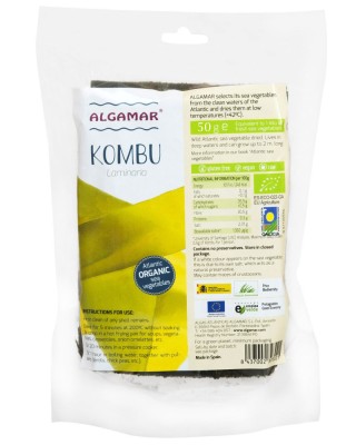 Alge Kombu eco 50g Algamar foto