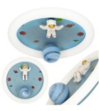 Lampa de tavan LED Lumela Astronaut pentru camera copiilor, 50 cm, intensitate reglabila cu telecomanda