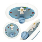 Lampa de tavan LED Lumela Astronaut pentru camera copiilor, 50 cm, intensitate reglabila cu telecomanda