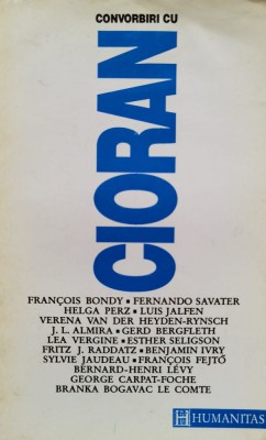 Convorbiri Cu Cioran - Colectiv , D199 foto