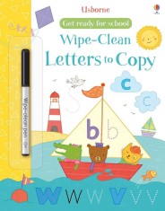 Wipe-Clean Letters to Copy - Carte Usborne (3+) foto