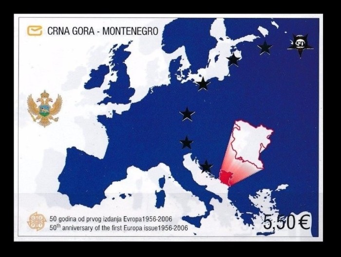 MONTENEGRO 2006 Europa CEPT Mi.Block 3 imperf. MNH LOT.003