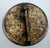 1.291 BULGARIA FERDINAND I 50 STOTINKI 1913 ARGINT deteriorata, Europa