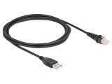 Cablu; USB 2.0; RJ50 mufă,USB A mufă; 2m; negru; 26AWG; PVC; F/UTP