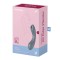 Vibrator 3 in 1 Curvy Trinity 1 bluegrey, 16.4x4.6 cm