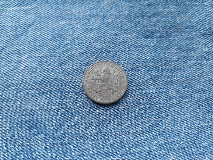 20 Haleru 1941 Cehia si Moravia Cechy a Morava Protectorat Boemia si Moravia